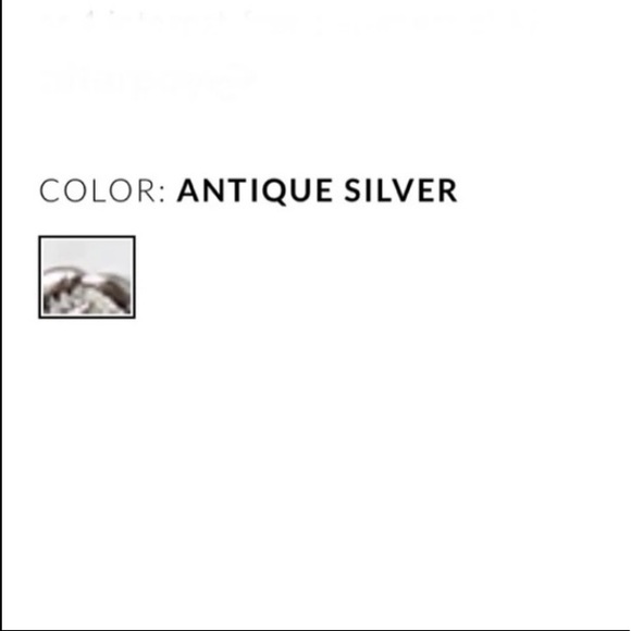 WHBM stone & mother of pearl floral drop earring - Picture 5 of 14